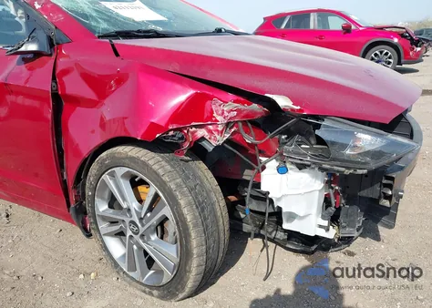 2017 Hyundai Elantra Limited z USA, uszkodzony, nr VIN KMHD84LF1HU339691